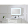 Elegant Decor Helios 20" X 30" Hardwired Led Mirror W/Touch Sensor And Color Chngng MRE12030